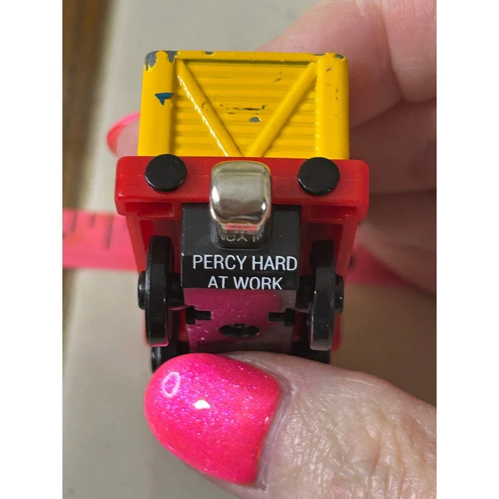 Thomas Friends Take-n-Play Sodor Construction Co Cargo Car Percy Hard at Work